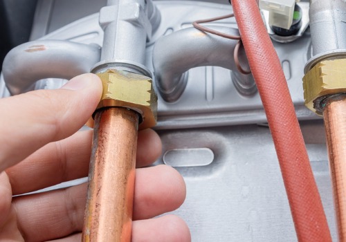 A technician performing Boiler Maintenance in Illinois